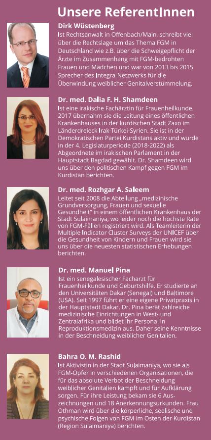 Fachinformationstagung Am 06 02 19 Kutairi Nrw Kampft Gegen Madchenbeschneidung Nein Zur Beschneidung Von Madchen